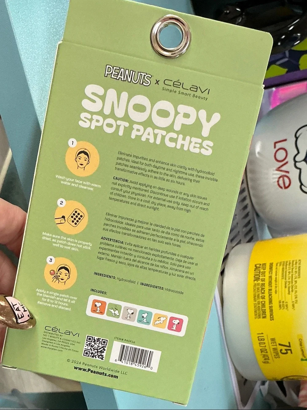 Peanuts x Célavi Snoopy Spot Patches